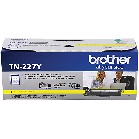 Buy Brother Toner cartridge TN-247Y / TN247 TN247Y Original Yellow 2300  Sides