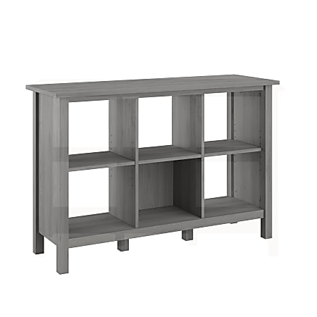 Bush furniture broadview 6 cube storage bookcase top