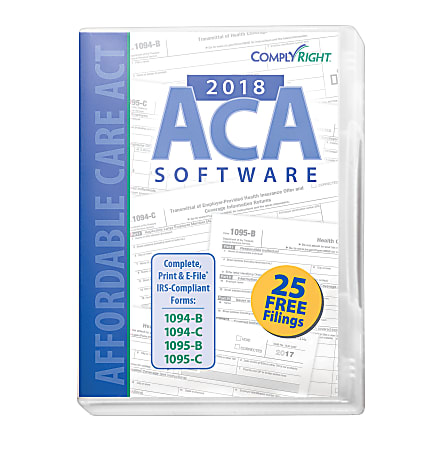 ComplyRight™ Affordable Care Act (ACA) Software 2018, Disc