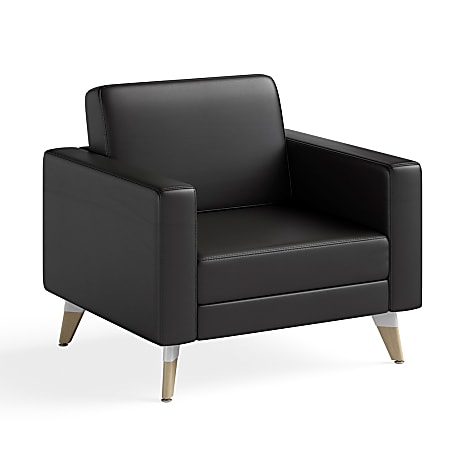 Safco® Resi Lounge Chair, Black