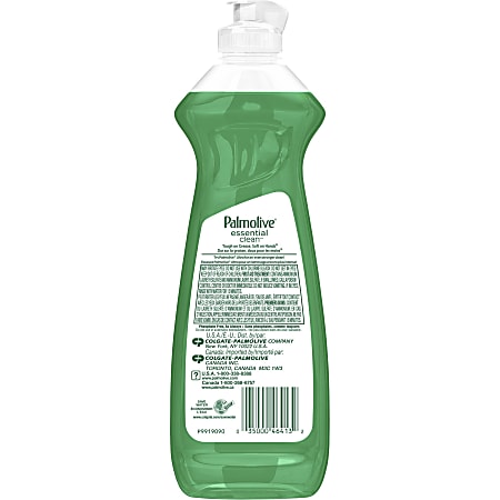 Palmolive Original Dish Liquid - 12.6 fl oz (0.4 quart) - 1 Each - Phosphate-free, pH Balanced, Long Lasting - Green Palmolive Original Dish Liquid - 12.6 fl oz (0.4 quart) - 1 Each - Phosphate-free, pH Balanced, Long Lasting - Green