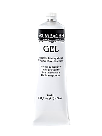 Grumbacher Artists' Gel Oil Medium, 5.07 Oz