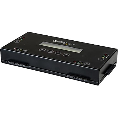 Startech Com Hard Drive Eraser For 2 5 Or 3 5 In Sata Drives 4 Bay Standalone Hard Drive Wiper Office Depot