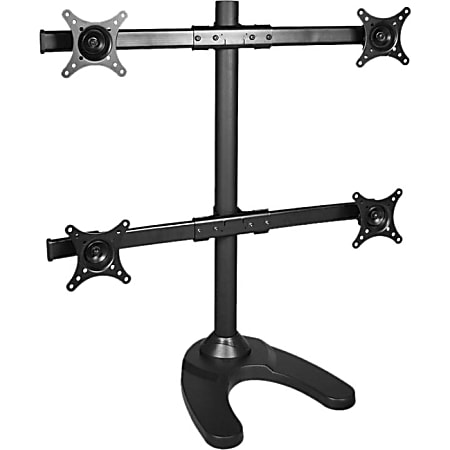 SIIG Quad Monitor Desk Stand - 13" to 24"