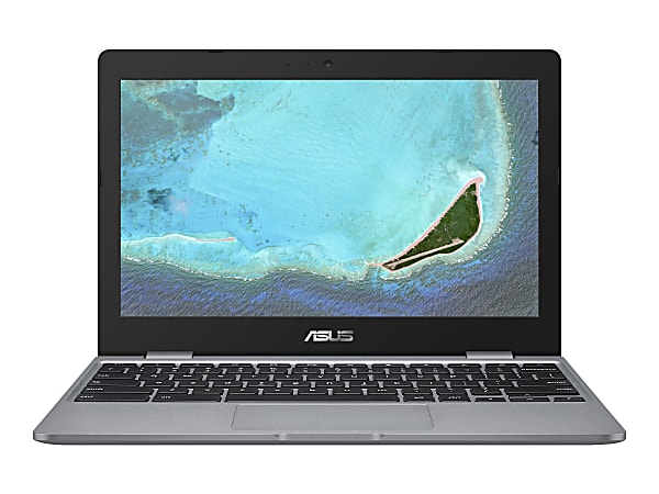 ASUS Chromebook 12 Laptop, 11.6” LCD, Intel® Celeron®, 4GB Memory, 32GB Flash Memory, Google™ Chrome OS