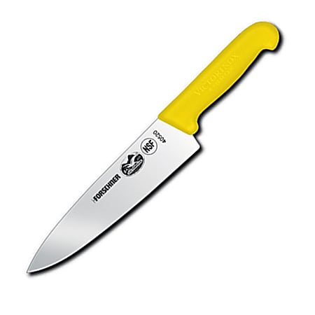 Victorinox Chef Knife 8 Yellow Office Depot