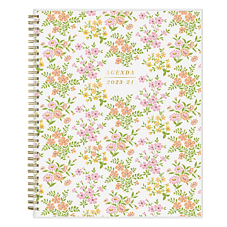 2023 2024 Blue Sky WeeklyMonthly Planning Calendar 8 12 x 11 Livy