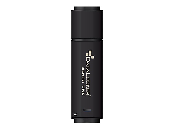 DataLocker Sentry ONE - USB flash drive - encrypted - 128 GB - USB 3.1 Gen 1 - FIPS 140-2 Level 3 - TAA Compliant