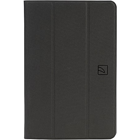 Tucano GALA Folio - Flip cover for tablet - eco-leather - black - for Samsung Galaxy Tab S6 Lite