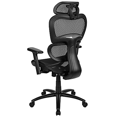 Komene office chair hotsell with meshed high back
