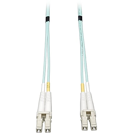 Eaton Tripp Lite Series 10Gb Duplex Multimode 50/125 OM3 LSZH Fiber Patch Cable (LC/LC) - Aqua, 3M (10 ft.) - N82003M