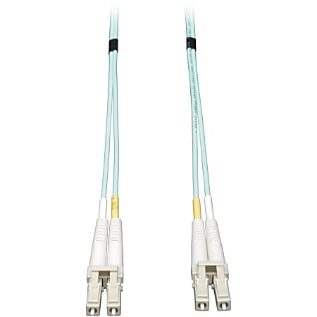 Tripp Lite 10Gb Aqua Duplex Multimode 50/125 Fiber Patch Cable