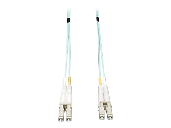 Tripp Lite 10Gb Aqua Duplex Multimode 50/125 Fiber Patch Cable
