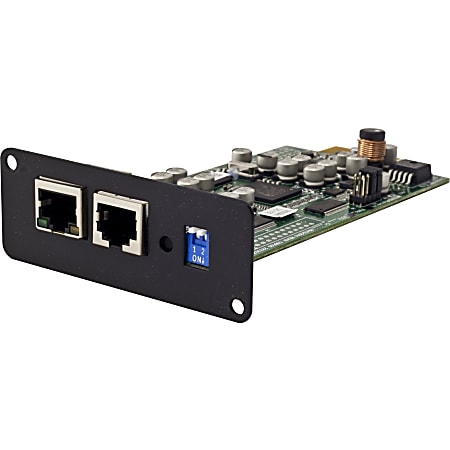 Minuteman SNMP-NET Remote Power Management Adapter - 1 x Network (RJ-45) Port(s) - Serial