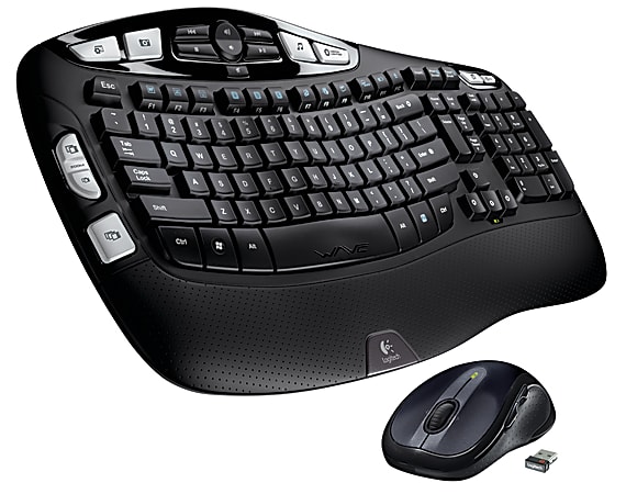 MK550 KeyboardMouse Dark Silver - Office Depot