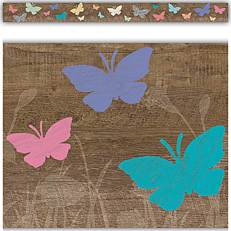 Teacher Created Resources Straight Border Trim, Home Sweet Classroom Spring, Pack Of 12 Pieces