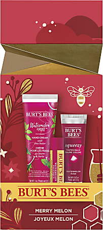 Burt's Bees Merry Melon 3-Piece Gift Set
