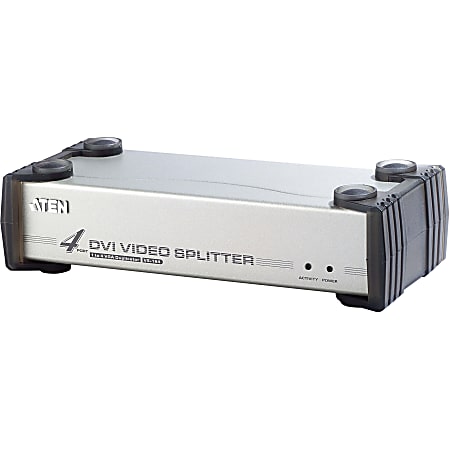 Aten VS164 4-port DVI VGA Splitter-TAA Compliant -