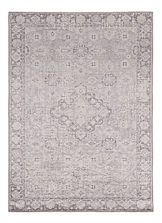 Linon Innova Area Rug, 5-29/50' x 9-29/50', Goin Ivory/Thistle