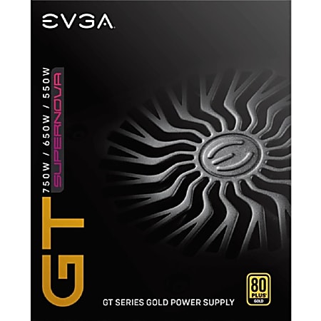 EVGA SuperNOVA 750 GT Power Supply Internal 120 V AC 230 V
