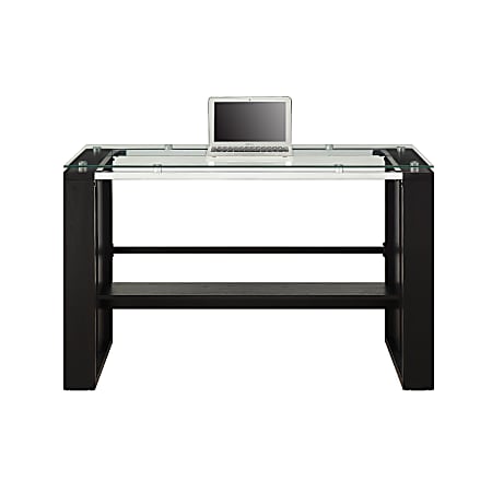 Whalen Jasper Collection 48 W Writing Desk Espresso Office Depot