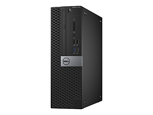 Dell OptiPlex 7000 7050 Desktop Computer - Core i7 i7-7700 - 8 GB RAM - 500 GB HDD - Small Form Factor - Windows 10 Pro 64-bit - Intel HD Graphics 630 - DVD-Writer - English Keyboard