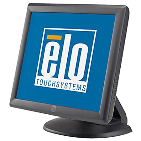 Elo 1715L Touchscreen LCD Monitor - 17" - Surface Acoustic Wave - 1280 x 1024 - 5:4 - Dark Gray