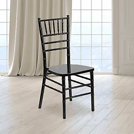 Flash Furniture HERCULES Series Chiavari Chair, Black