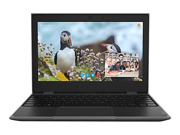 Lenovo 100e Windows 2nd Gen 81M80063US 11.6" Netbook - HD - 1366 x 768 - Intel Celeron N4020 Dual-core 1.10 GHz - 4 GB RAM - 64 GB Flash Memory - Gray - Windows 10 Pro - Intel UHD Graphics 600 - Twisted nematic (TN)