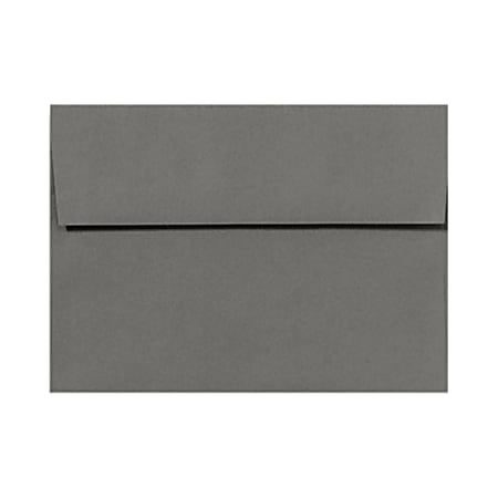 LUX Invitation Envelopes, A2, Peel & Press Closure, Smoke Gray, Pack Of 1,000