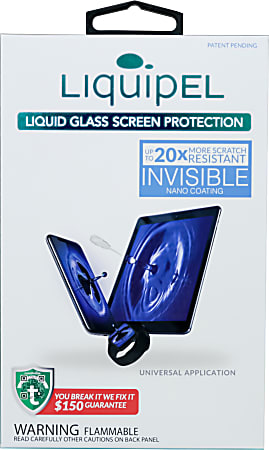 Liquipel Universal Liquid Glass Screen Protector Office Depot