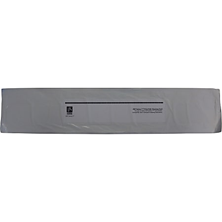 Zebra Cleaning Card - For Printer Head, Printer Transport Roller, Printer Magnetic Encoder