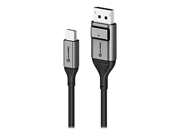 Alogic Ultra 8K Mini DisplayPort to DisplayPort Cable - V1.4 - 6.56 ft DisplayPort/Mini DisplayPort A/V Cable  - ULMDPDP02SGR