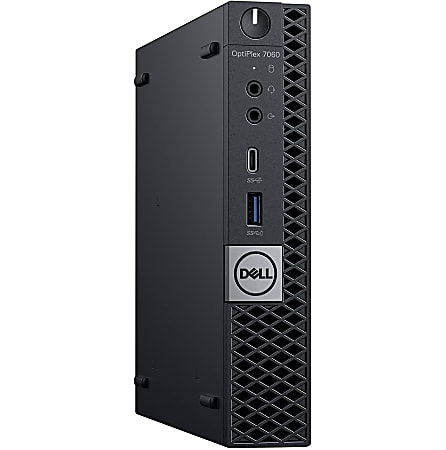 Dell™ 7060-MICRO Refurbished Desktop PC, Intel® Core™ i7, 16GB Memory, 512GB Solid State Drive, Windows® 10, OD1-21816