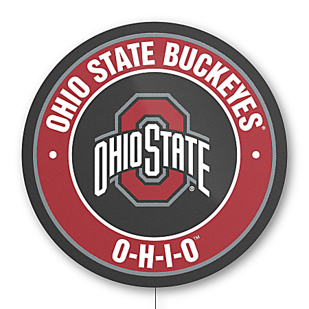 Imperial NCAA Establish Date LED Lighted Sign, 23" x 23", Ohio State Buckeyes