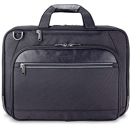 Kenneth Cole Reaction Pro-Series Polyester Laptop Case For 15.6" Laptops, Black