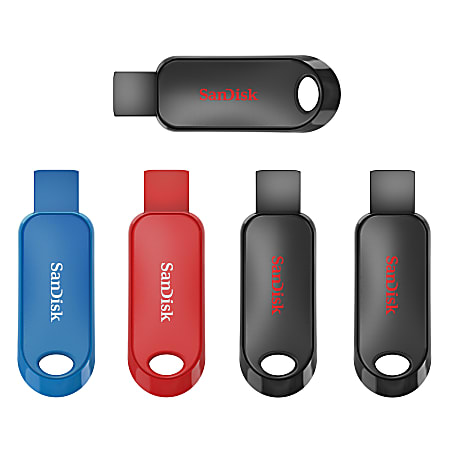 SanDisk Cruzer Snap™ USB 2.0 Flash Drives, Pack