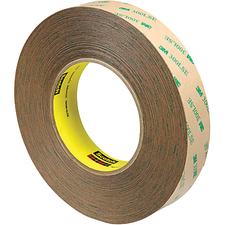 Scotch® 9472LE Adhesive Transfer Tape Hand Rolls, 3" Core, 1" x 60 Yd., Clear, Case Of 9