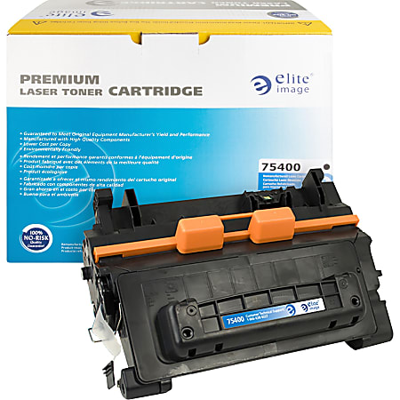 Elite Image™ Remanufactured Black Toner Cartridge Replacement For HP 64A, CC364A
