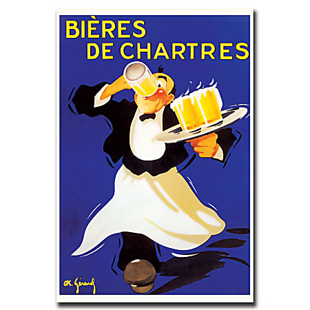 Trademark Global Bieres de Chartres Gallery-Wrapped Canvas Print By Anonymous, 18"H x 24"W