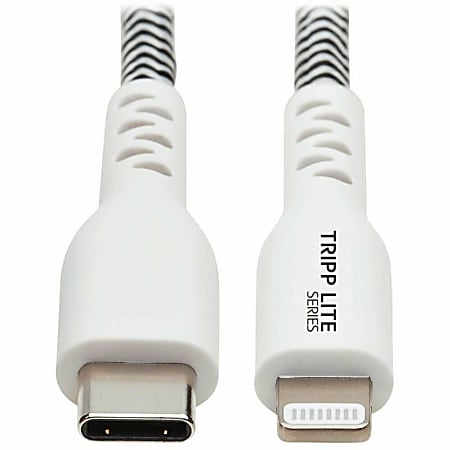 Tripp Lite M102-003-HD Heavy-Duty USB-C to Lightning Cable (M/M), 3 ft. - First End: 1x Type C Male USB - M102003HD