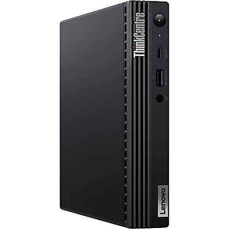 Lenovo ThinkCentre M80q 11DN - Tiny - Core i7 10700T / 2 GHz - vPro - RAM 8 GB - SSD 512 GB - TCG Opal Encryption, NVMe - UHD Graphics 630 - GigE - WLAN: 802.11a/b/g/n/ac/ax, Bluetooth 5.1 - Win 10 Pro 64-bit - monitor: none - black - TopSeller