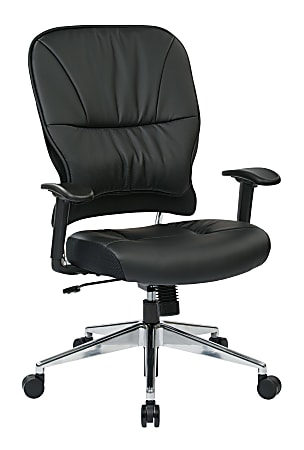 Office Star Space Seating 32 Series Ergonomic Eco Leather Mid Back - Main Image
