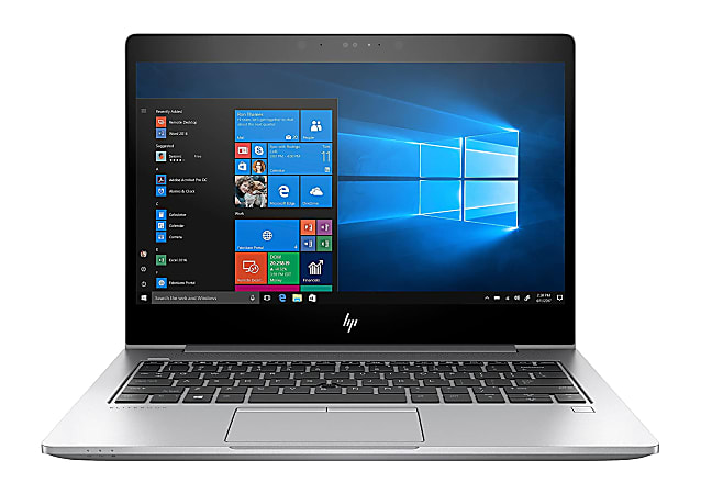 HP EliteBook 830 G5 Refurbished Laptop, Intel Core i5-8350U 1.7GHz Processor, 8GB RAM, 256GB SSD, 13.3" FHD Screen, Webcam,  64bit- J5-830G5A05