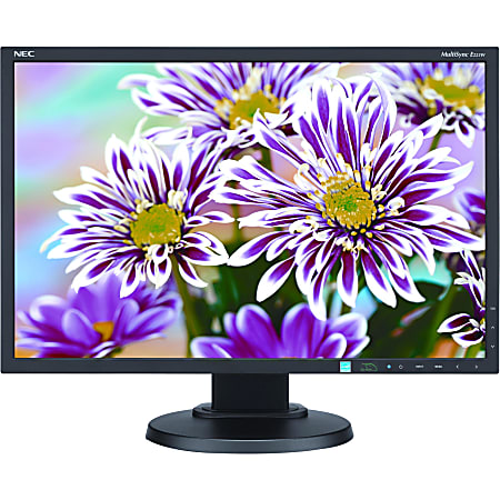 NEC® Display MultiSync E223W-BK 22" LCD Monitor, WSXGA+