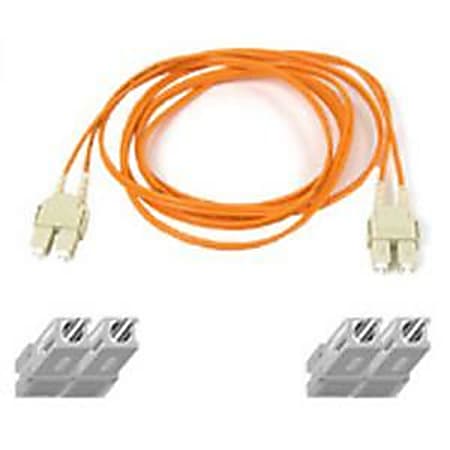 Belkin - Patch cable - SC/PC multi-mode (M) to SC/PC multi-mode (M) - 76.2 m - fiber optic - 62.5 / 125 micron - OM1 - orange