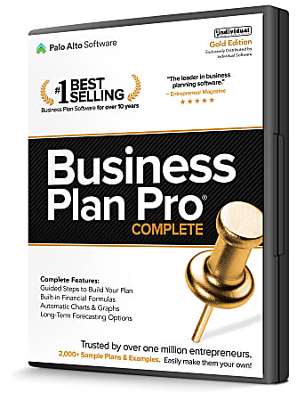 Business Plan Pro Complete, Gold Edition