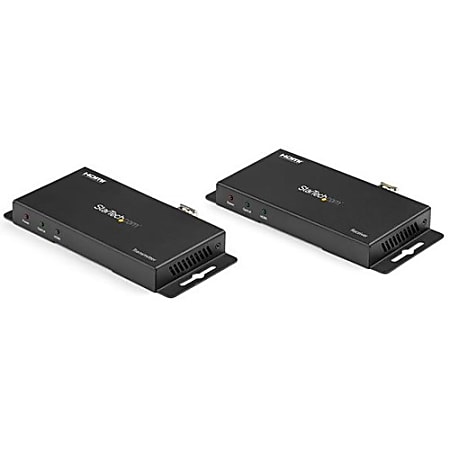 StarTech.com HDMI Over Fiber Extender - HDMI® 2.0b - YUV4:4:4 - 7.1 Surround Sound - Single and Multimode Fiber - 4K 60Hz