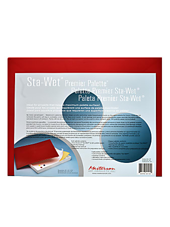 Masterson Sta-Wet Premier Palette, Watercolor and Acrylic,