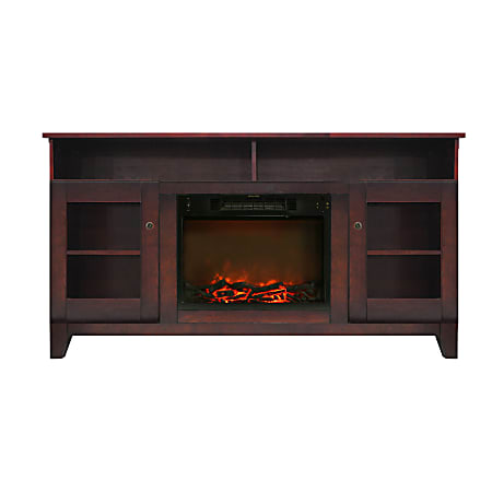 Cambridge Savona Fireplace Mantel with Electronic Fireplace Insert - Indoor - Freestanding